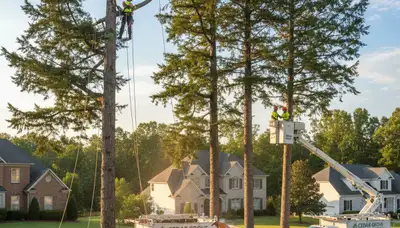 Professional tree removal service in Burlington, NC by skilled arborists at treetrimmingburlingtonnc.com